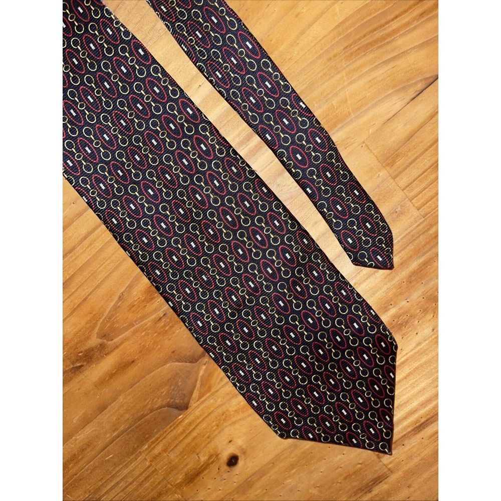 Huntington‎ Necktie Men Black Business Resort Weddings Silk